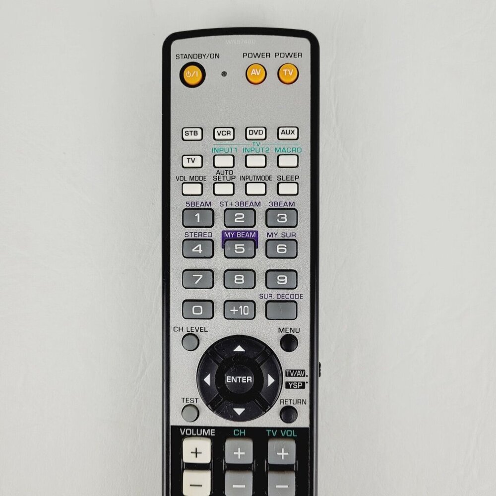Original Yamaha WN57480 Remote Control - Picture 2 of 6